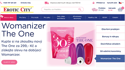 CITY REALEX - e-commerce řešení eroticcity.cz