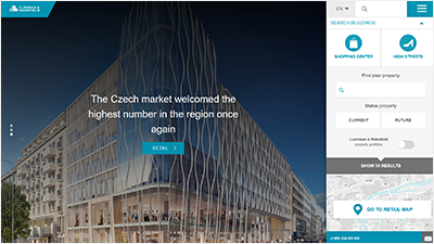 CUSHMAN & WAKEFIELD - weby officeguide.cz a retailguide.cz