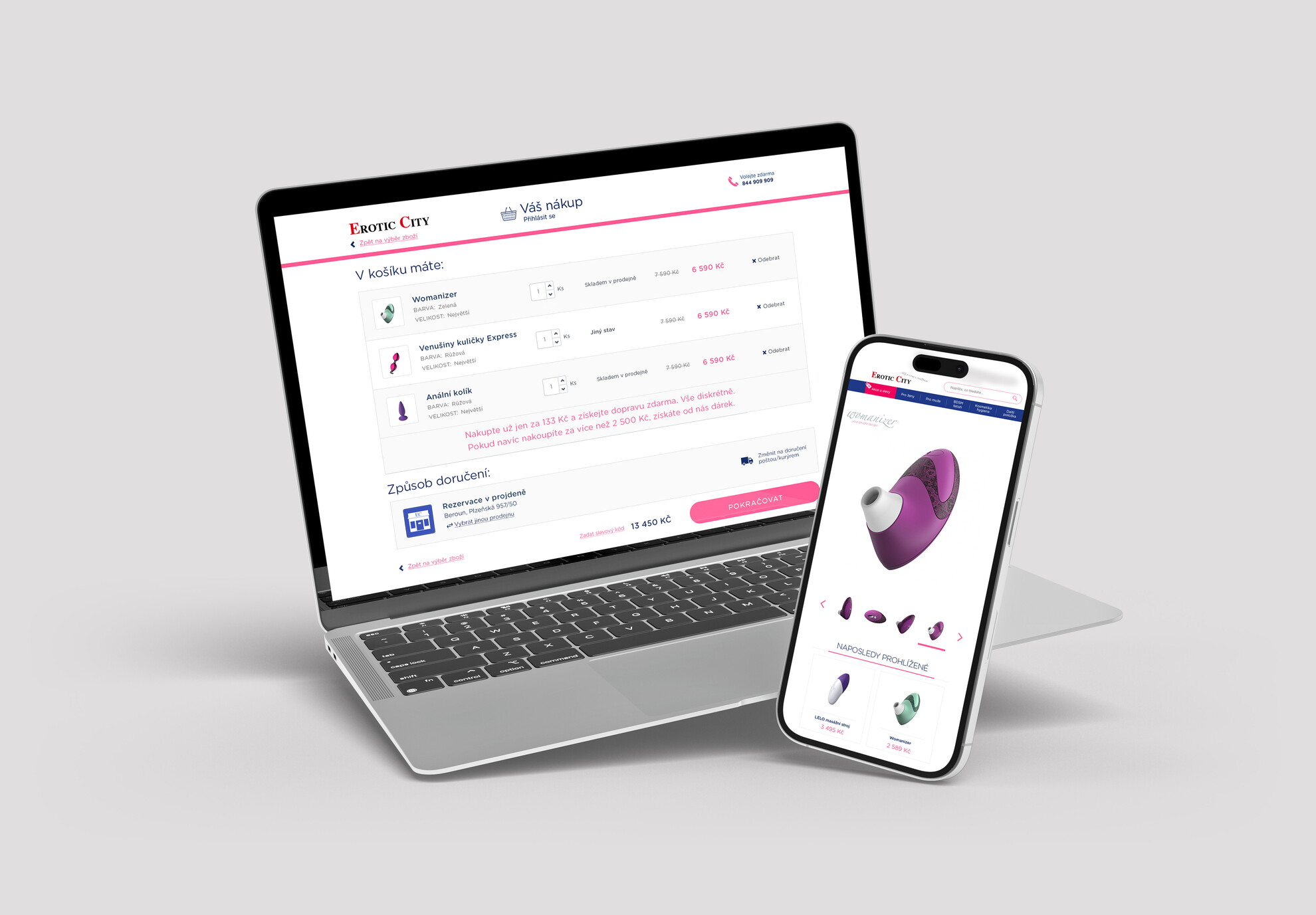 CITY REALEX - e-commerce řešení eroticcity.cz